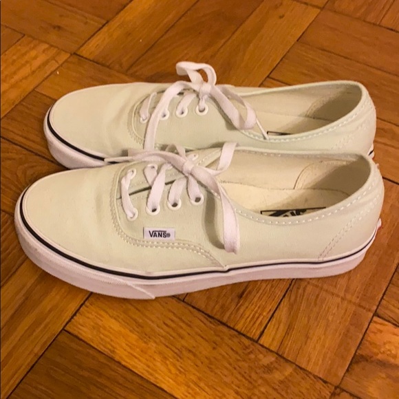 Vans Limited Edition Mint Green Sneakers 7.5 - Picture 2 of 6